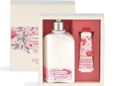 【未使用品】ボディミルク＆ハンドクリーム　ロクシタン　チェリーストロベリー