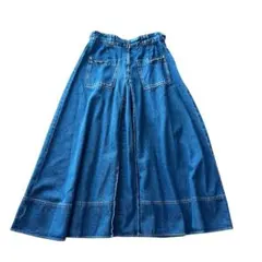 セポ　cepo デニムフレアスカートのサムネイル