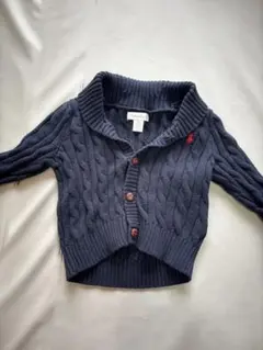 ラルフローレン　ベビーニット　カーディガン 12m