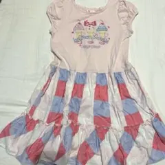 mezzo pianoアイスクリームスウィート 半袖ワンピース 130cm