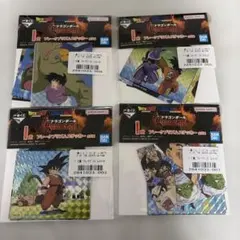 一番くじ　ドラゴンボール　I賞 ステッカー　４種セット