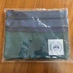 【新品】池田泉州銀行　ラン&ラブ　ポーチ　3ポケット トリプルファスナー