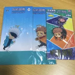 呪術廻戦　虎杖悠仁　五条悟　アクリルキーホルダー　キーホルダー