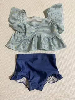 女の子用セパレート水着セット