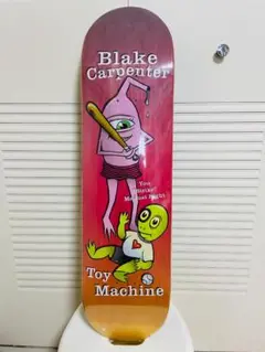 台湾製無地黒デッキテープ付き TOY MACHINEトイマシーン8.25デッキ
