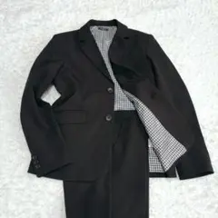 GLAZOS 160cm 男の子 スーツ ジャケット パンツ セット 黒 卒服