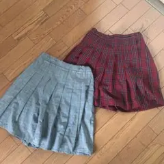 UNIQLO チェック柄　プリーツスカート (1枚)