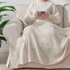 IKEA EVALI エヴァリ　ひざ掛け　ブランケット