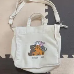 MUZIK TIGER ムジークタイガー ショルダートート 2wayトートバッグ
