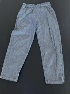 GU ストライプ シェフパンツ