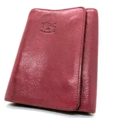 【美品 鉛筆付き】イルビゾンテ　システム手帳　ミニ　6穴　文房具　レザー　革小物