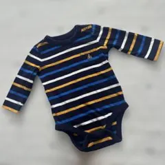 baby GAP ボーダーロンパース 3-6ヶ月