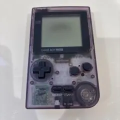 任天堂 GAME BOY ポケット クリアパープル 動作確認済