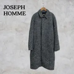 JOSEPH HOMME ヘリンボーン ロングコート 比翼 カシミヤ混 52 - メルカリ
