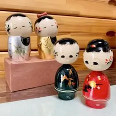 こけし 伝統工芸 6体セット kokeshi japanesedoll 日本 - メルカリ