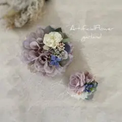 ひぃちゃんママ様専用ページ　コサージュ　親子ペア　ペア