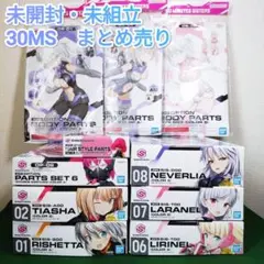 【新品未開封】30MS　オプションボディパーツセット　6個まとめ売り 2026年最新】30ms オプションパーツセット6(チェイサーコスチューム)の