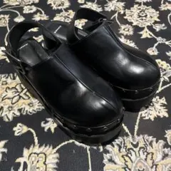 JEANASIS 厚底 サボ サンダル ブラックのサムネイル