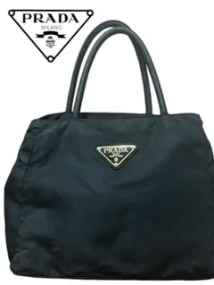 PRADA 黒 ナイロン トートバッグ