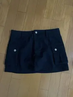 w.management カーゴミニスカート ネイビー