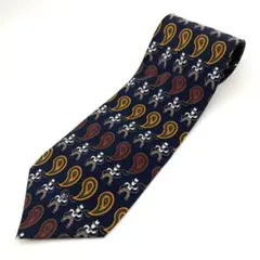 美國製 領帶 西部 牛仔 圖騰 佩斯利 古著 滿版圖案 獨特