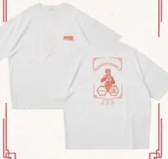 早い者勝ち】【レア】NARUTO 一楽ラーメン Tシャツ Lサイズ ポーチ付き 