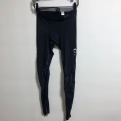 C3fit　パフォーマンスロングタイツ　3F09120　ブラック　メンズ　XL
