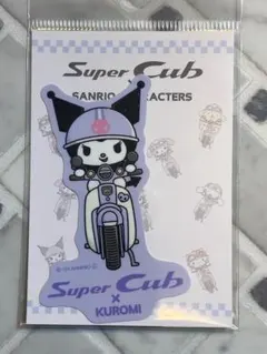 Super Cub × サンリオキャラクターズ　ステッカー　クロミ 03