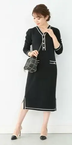 未使用品！liala×pg ネイビー ワンピース　Sサイズ