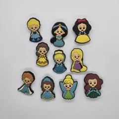 ディズニープリンセス ジビッツ 10個セット
