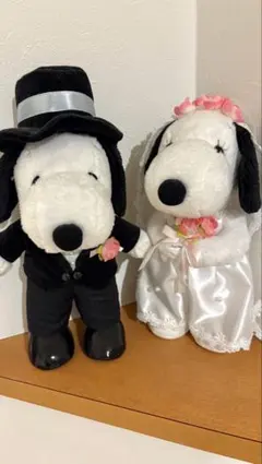 スヌーピー ウェディングドールセット