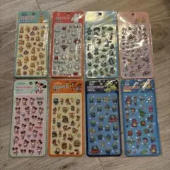 な*様 ディズニー　ぷくぷくシール　8点セット