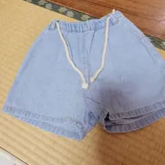 バースデー tete a tete ライトブルー ハーフパンツ 100cm