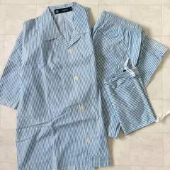 GU UNDERCOVER パジャマ 半袖 ストライプ 開襟 XL