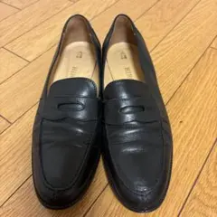 HIROFU黒ローヒールビットローファーのサムネイル