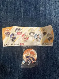 くら寿司　ハイキュー!! 缶バッジ 日向翔陽