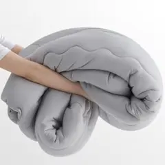 新品！ Kumori 掛け布団 シングル 150×210 ライトグレー