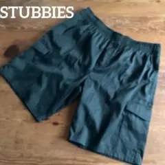 STUBBIES/スタビーズ カーゴショートパンツ ハーフパンツ 深緑