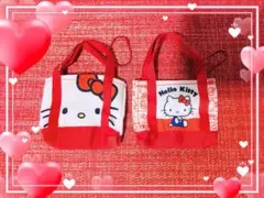 〇HELLO KITTY 45周年 アニバーサリー「ミニトート チャーム」ガチャ