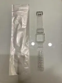 Apple Watch用 クリアバンド ケース一体型