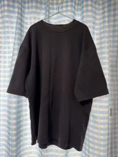 UNIQLO エアリズムコットンオーバーサイズTシャツ黒×2