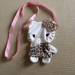 ハローキティ ヒョウ柄 ポシェット