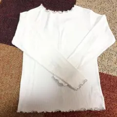 前後2WAYリブメローロングスリーブ　フリーサイズ