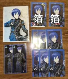 プロセカ　KAITO あんスタ　エピカ　メモステ　ブロマイド　箔押し