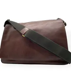極美品　COACH コーチ　メッセンジャーバッグ　ショルダーバッグ　ブラウン