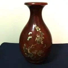 古い七宝の花瓶 ビンテージ 台座付き - メルカリ