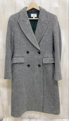UNIQLO × イネス ウール ダブル ロングコート チェスター S