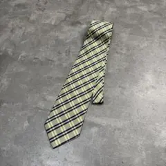 POLO LEAGUE vintage check silk necktieのサムネイル