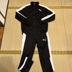 PUMA ブラック ジャージセット M
