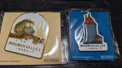 ムーミンバレー・パーク ピンバッジ 2点セット